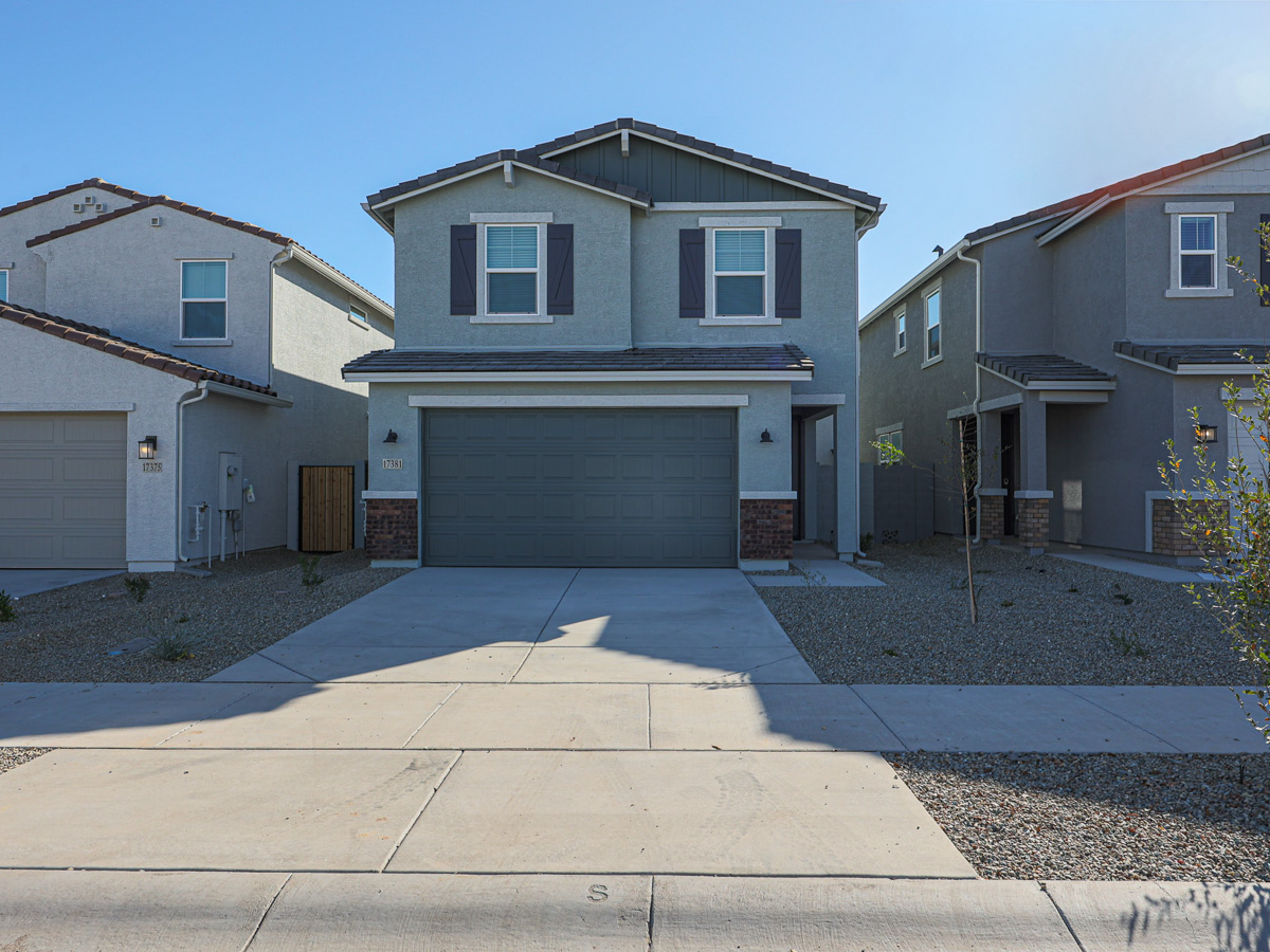 A house with garages and a garage.