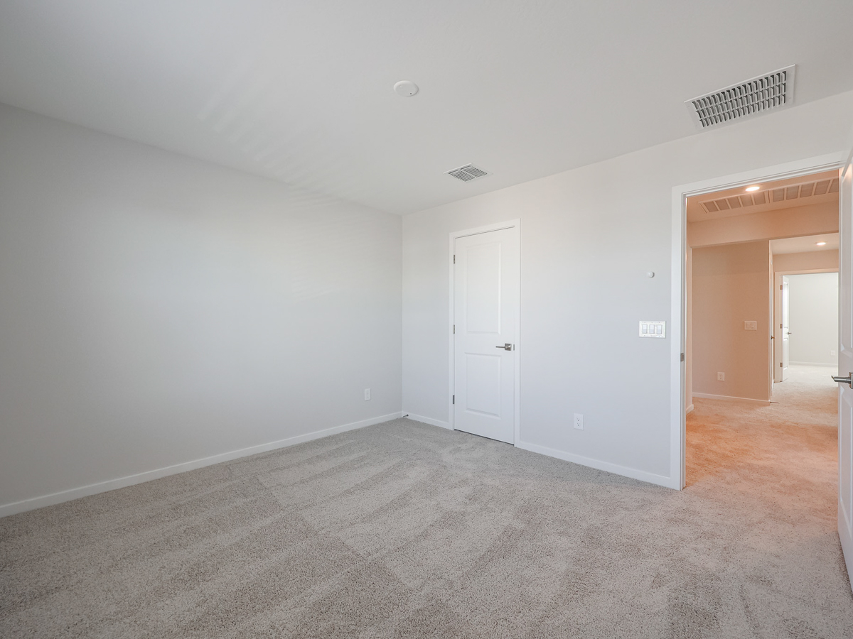 A room with white doors.