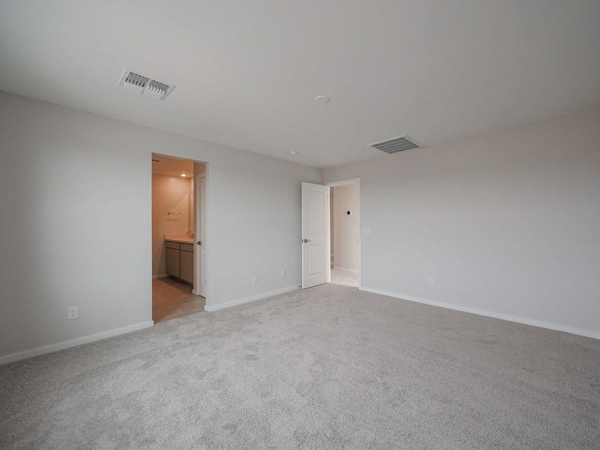 A room with white walls.