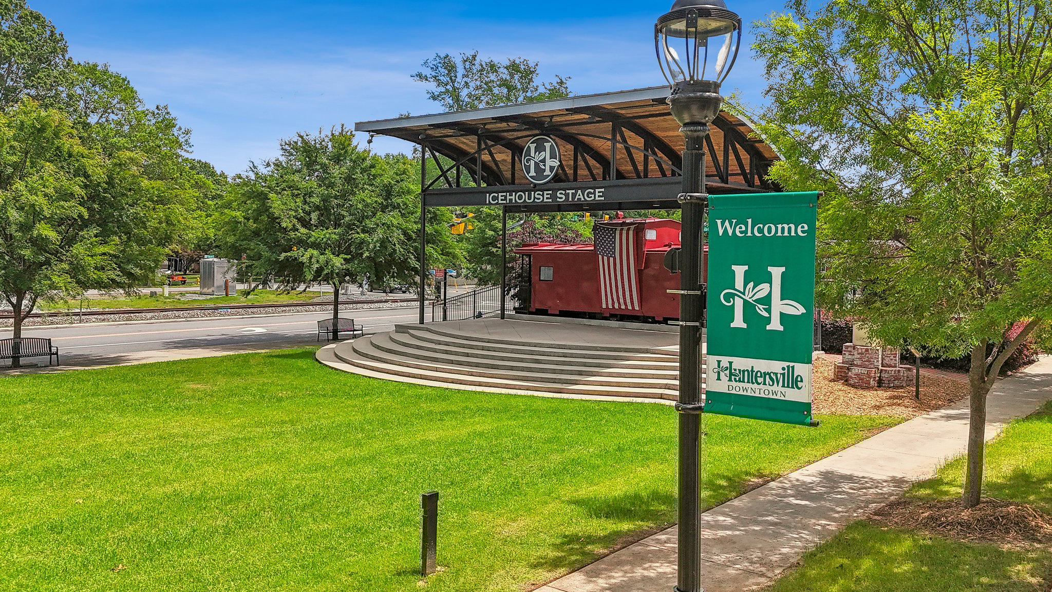 Veteran's Park in Huntersville, NC