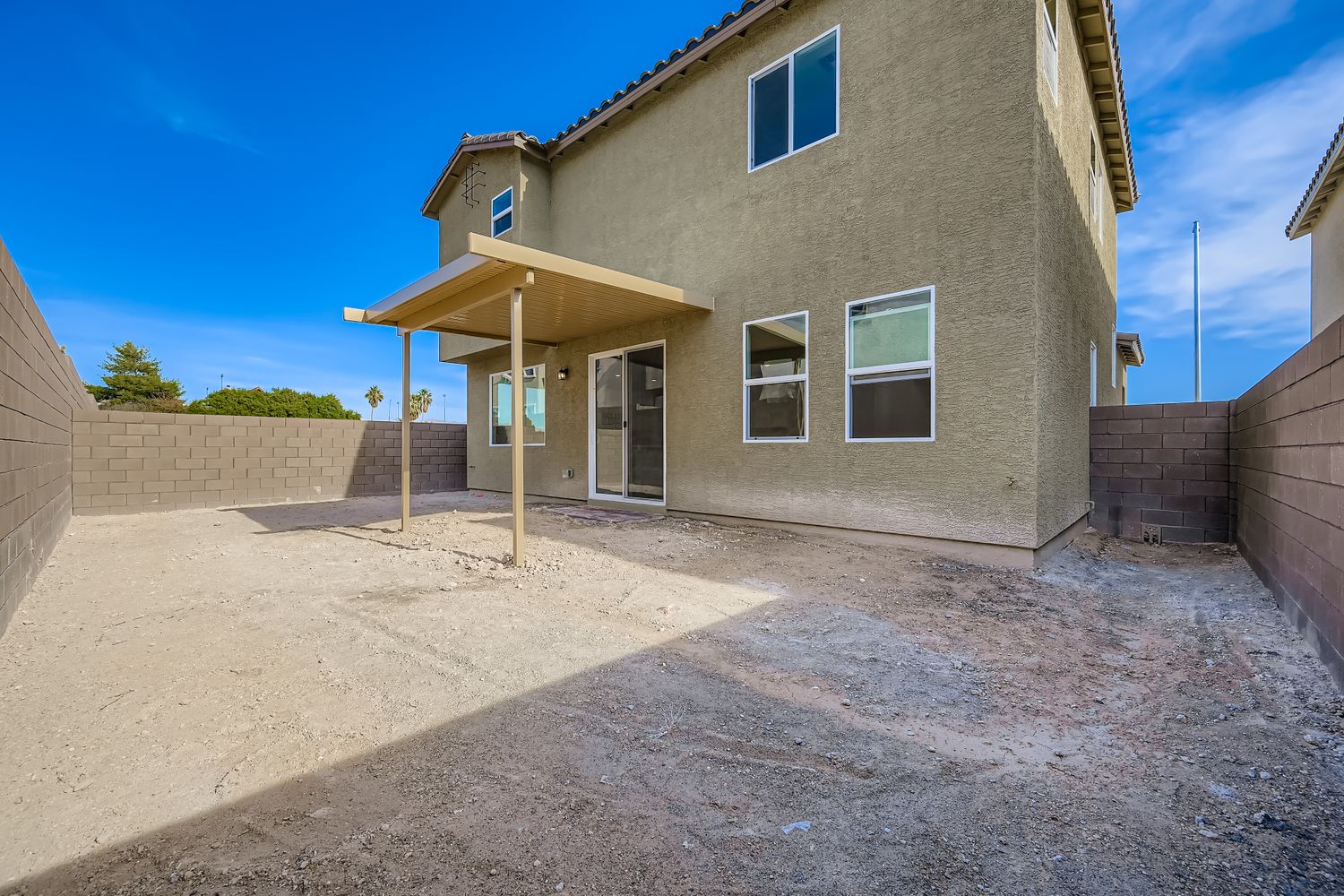 A building with a wood roof.