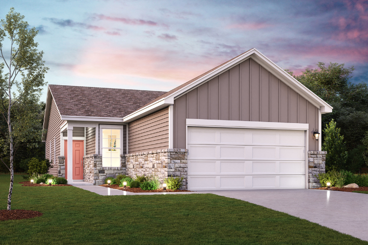 Fresno plan, elevation C