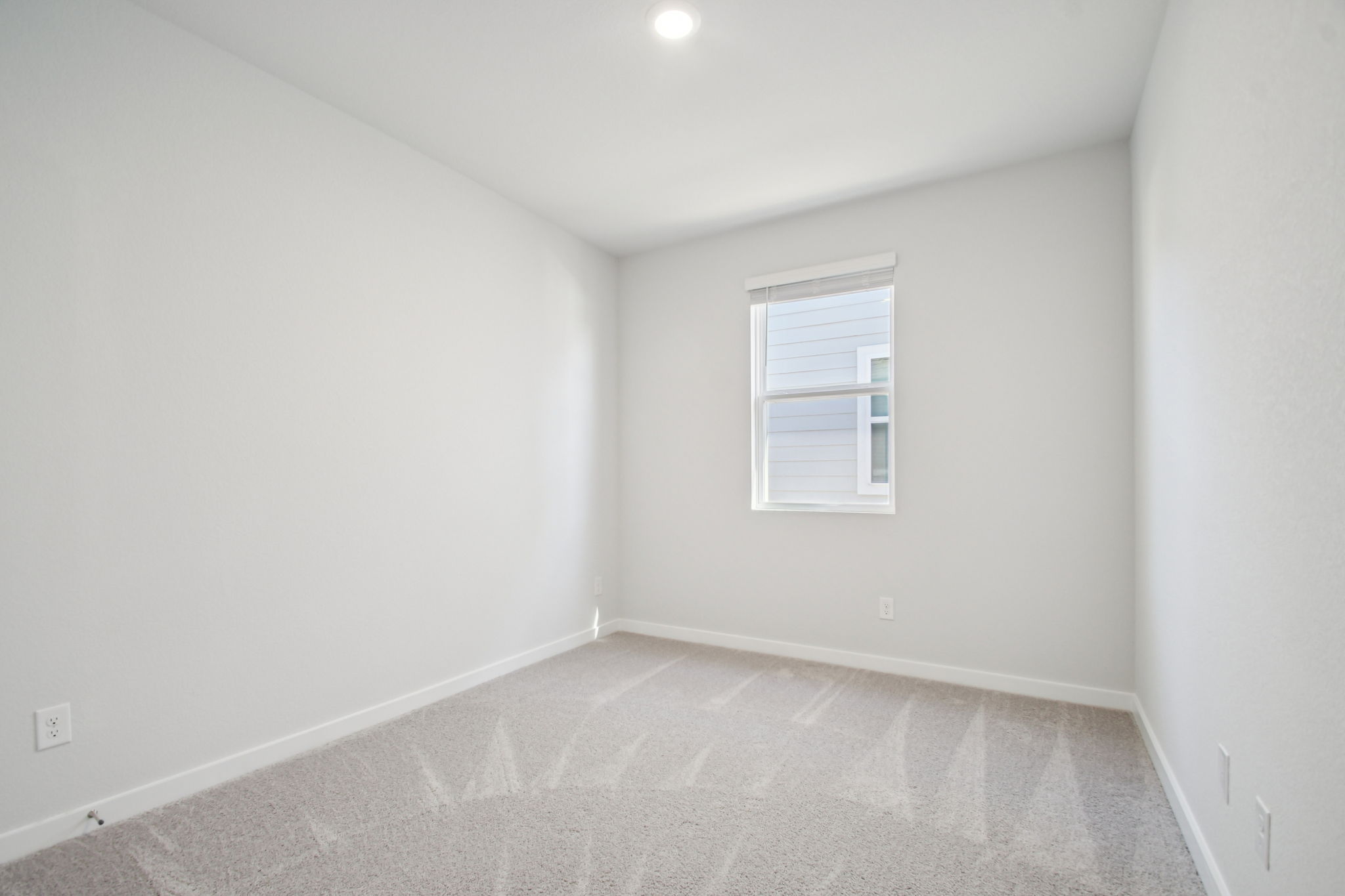 A room with a window.